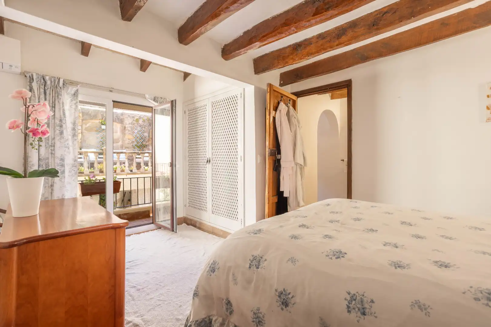 Habitación de Casa adosada en venta en Pollença con Aire acondicionado, Terraza y Trastero