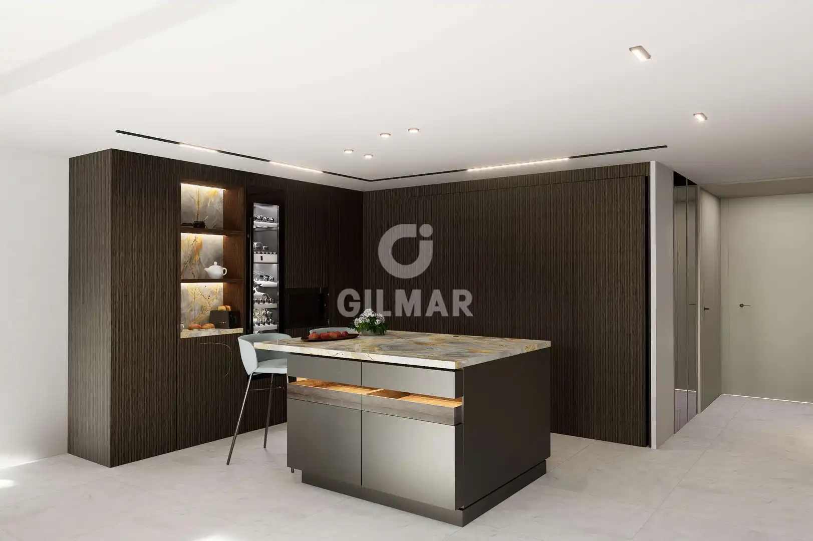 Kitchen of Duplexes for sale in Madrid  with Heating and Balcony