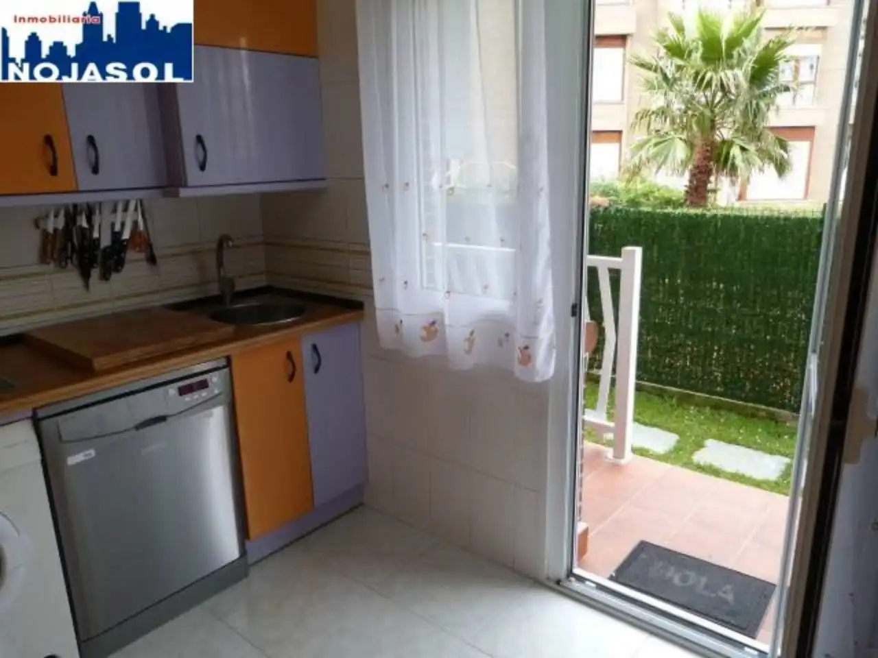 Kitchen of Flat for rent in Noja  with Heating, Private garden and Terrace