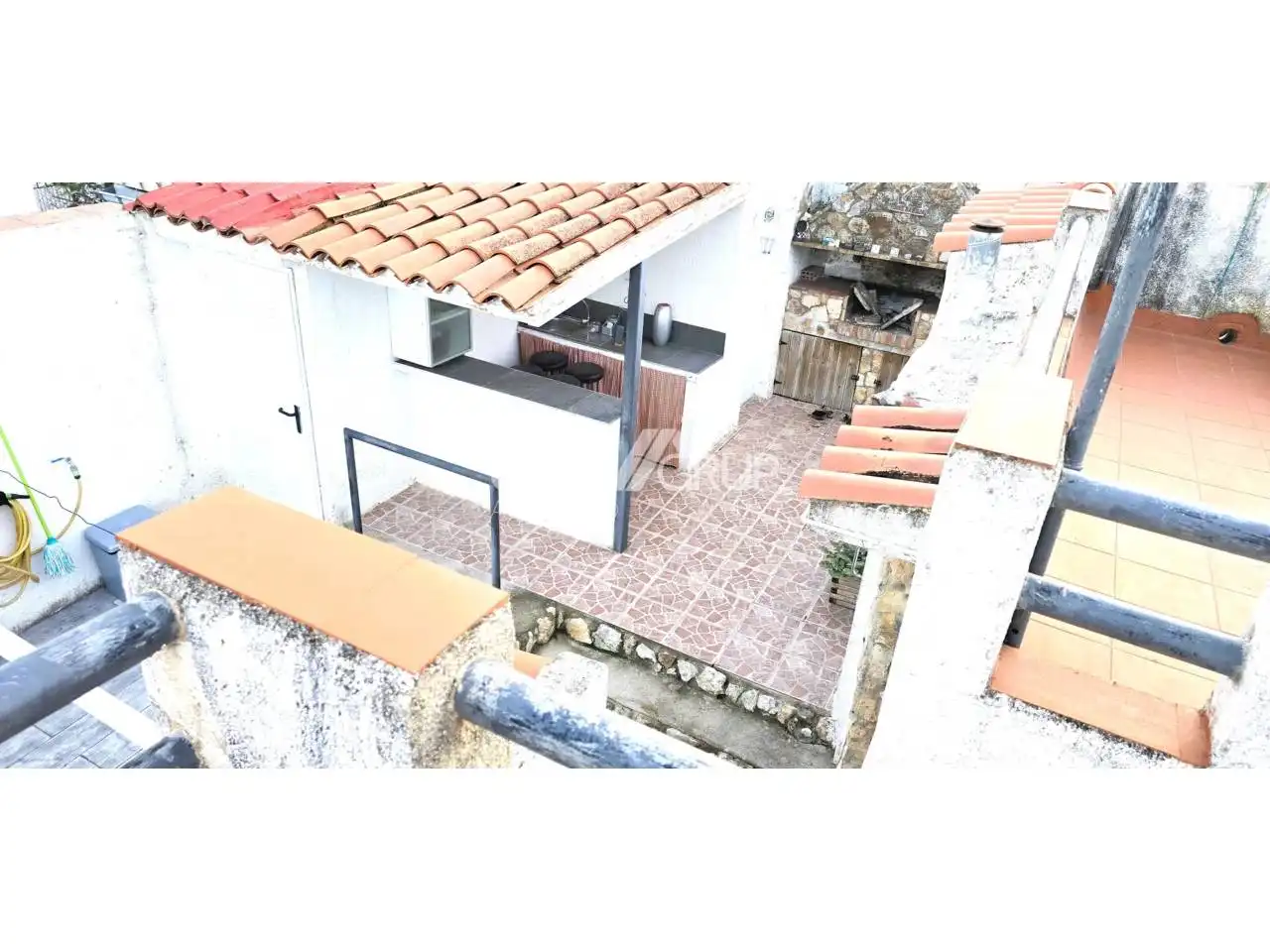 Terraza de Casa o chalet en venta en Creixell con Aire acondicionado, Jardín privado y Piscina
