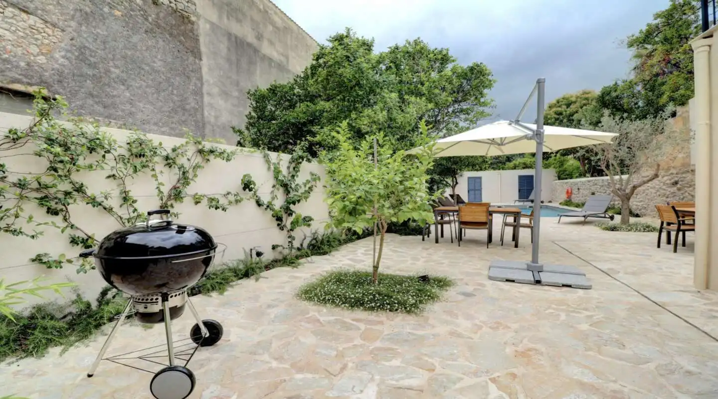 Terrassa de Casa o xalet en venda en Pollença amb Aire condicionat i Moblat
