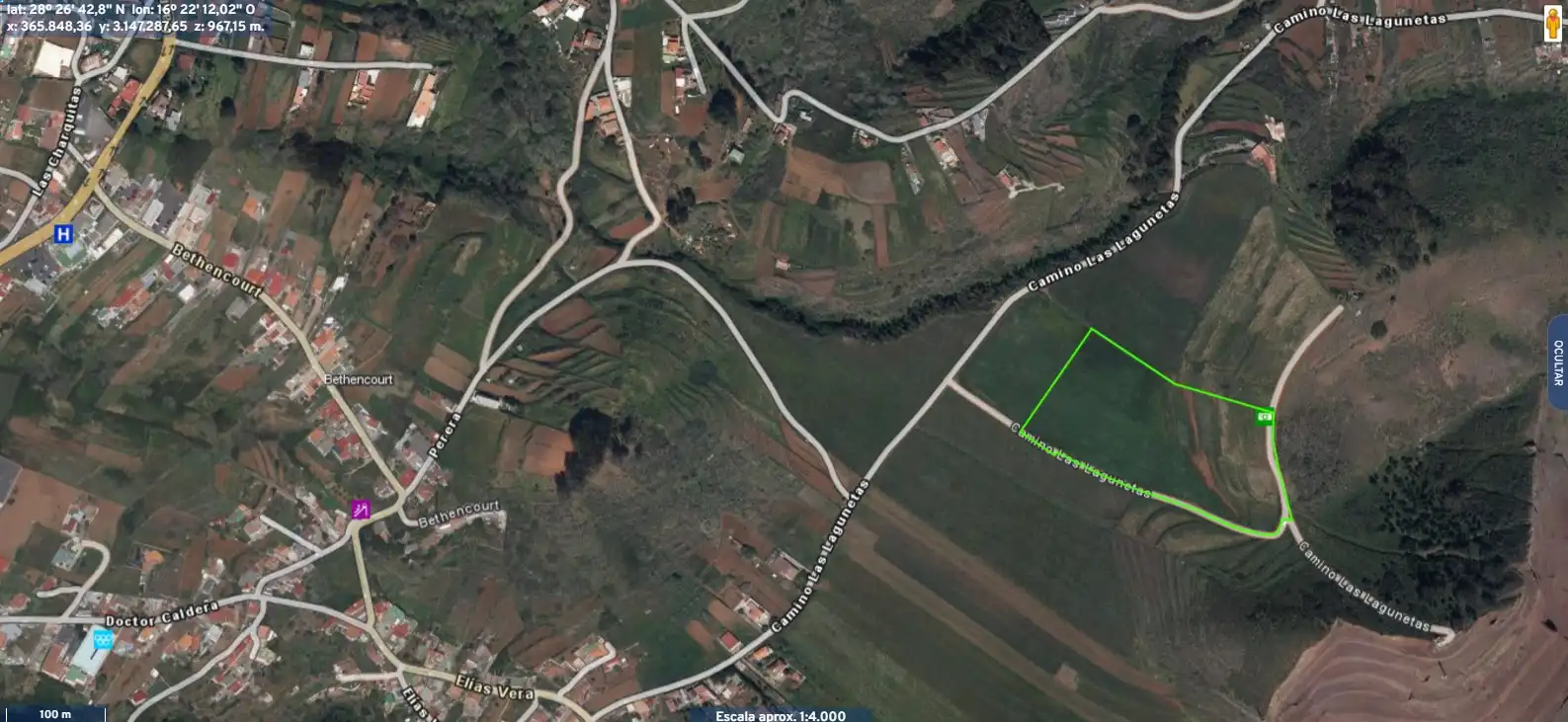 Terreno en venta en Camino Las Lagunetas, 1, La Esperanza - Llano del Moro