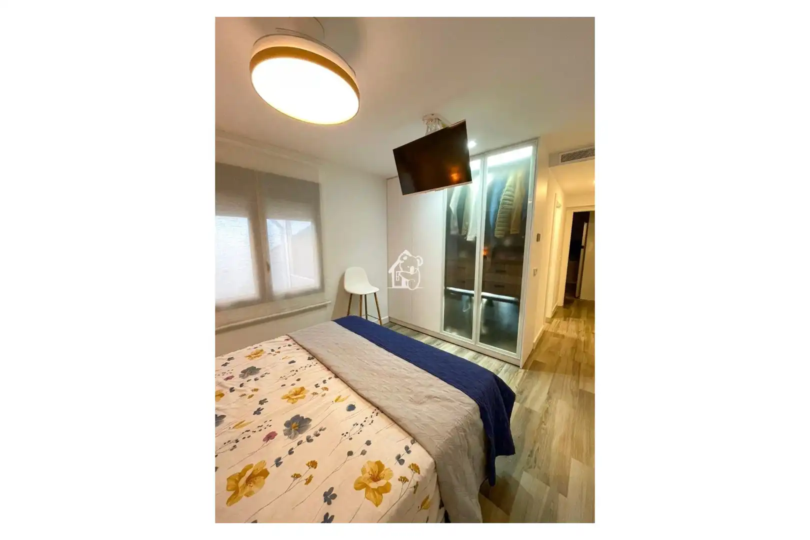 Habitación de Casa adosada de alquiler en Pilar de la Horadada con Aire acondicionado, Terraza y Amueblado