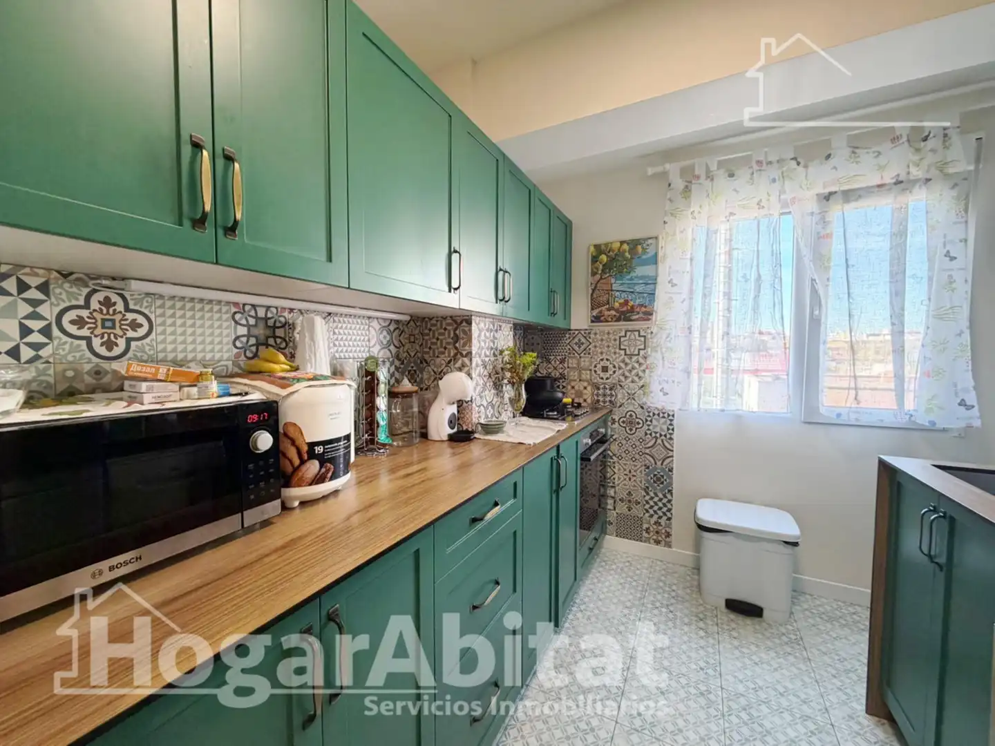 Cocina de Piso en venta en Sagunto / Sagunt con Aire acondicionado y Parquet