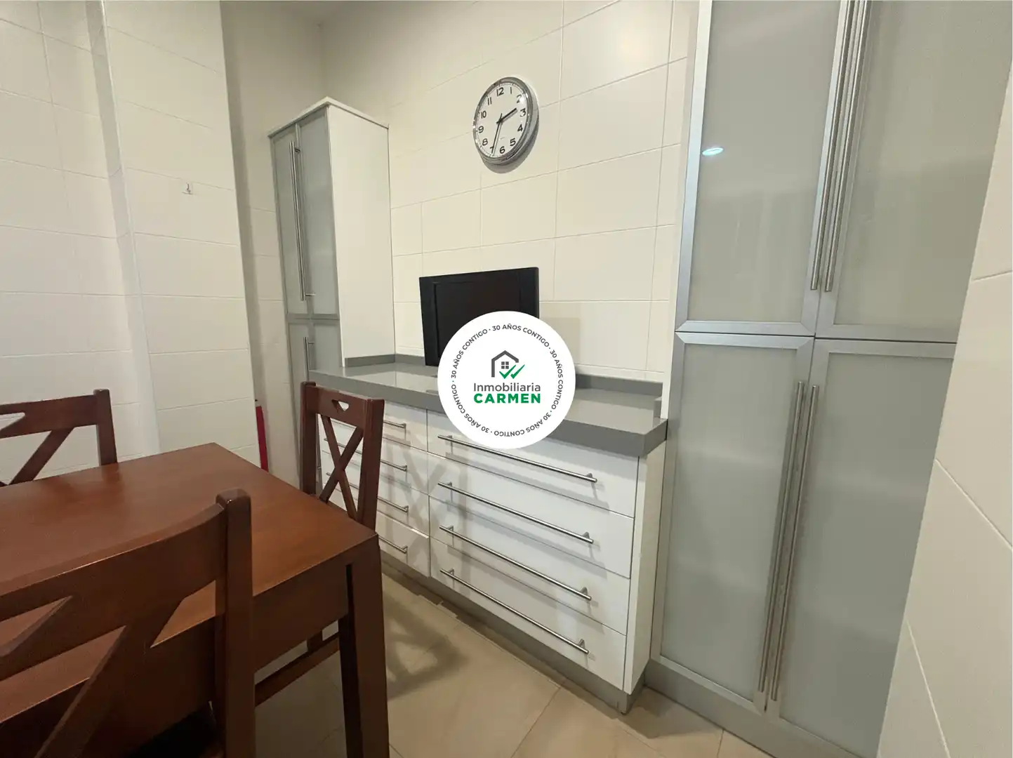 Cocina de Casa adosada en venta en Murcia con Aire acondicionado, Calefacción y Terraza