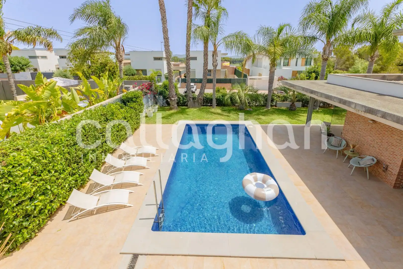 Schwimmbecken von Haus oder Chalet zum Verkauf in Bétera mit Heizung, Privatgarten und Terrasse