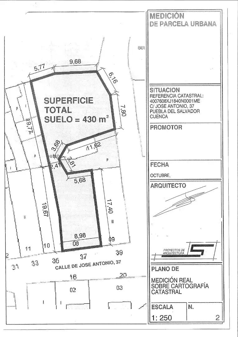 Residencial en venta en Puebla del Salvador