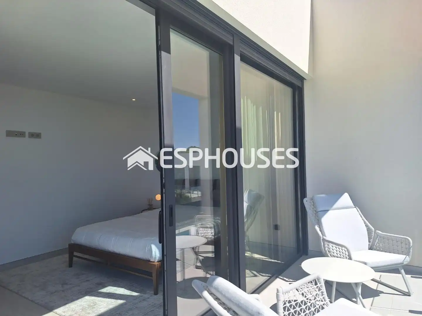 Terrace of Houses for sale in Finestrat  with Air Conditioner, Terrace and Swimming Pool