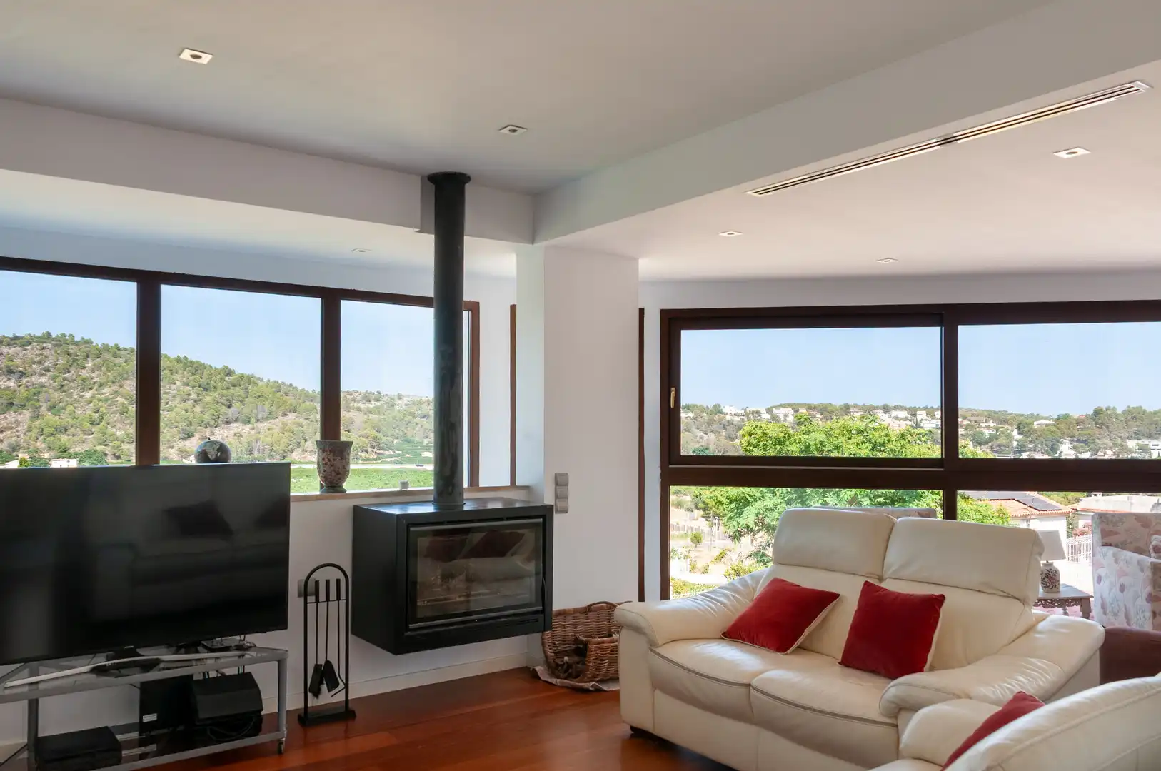 Sala de estar de Casa o chalet en venta en Gandia con Aire acondicionado, Terraza y Trastero