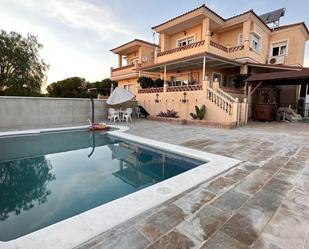 Swimming pool of House or chalet for sale in Mazagón  with Air Conditioner, Heating and Private garden