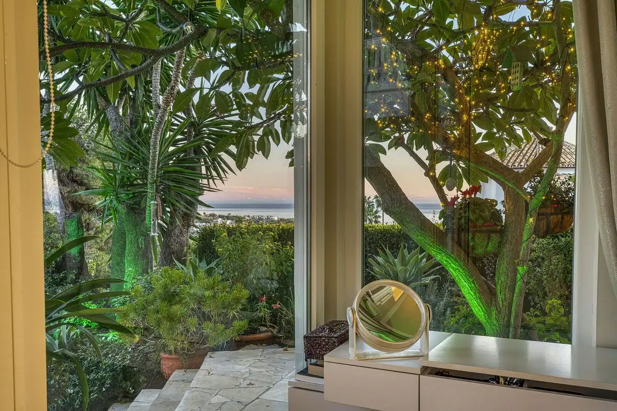 Garden of Detached homes for sale in Marbella  with Air Conditioner, Terrace and Storage room