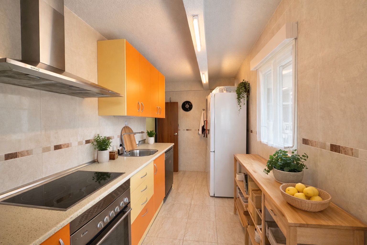 Kitchen of Flat for sale in Hoyo de Manzanares  with Storage room, Balcony and Community pool