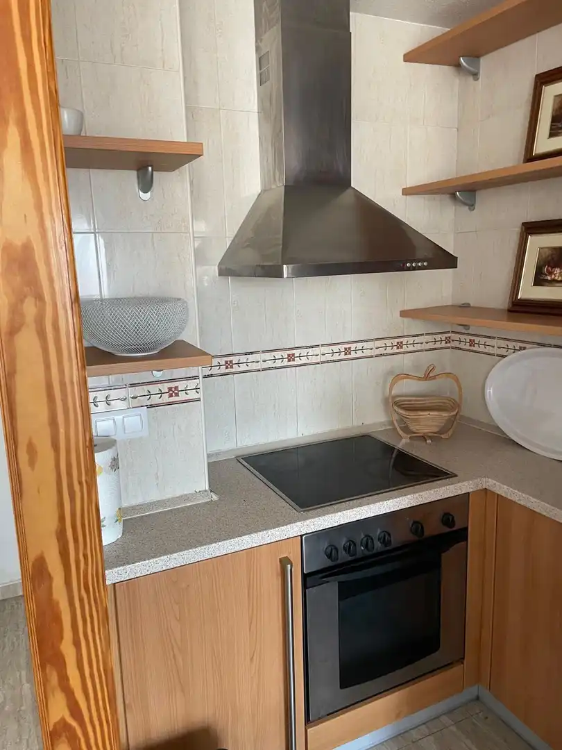 Küche von Wohnung zur Miete in Águilas mit Möbliert und Balkon