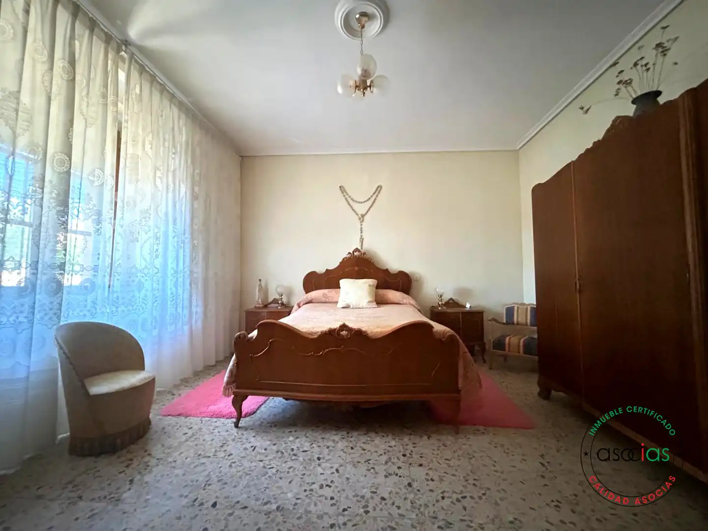 Habitación de Casa o chalet en venta en Santervás de Campos con Jardín privado y Amueblado
