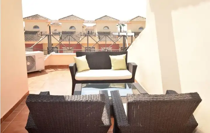 Terraza de Casa adosada en venta en Pilar de la Horadada con Aire acondicionado, Calefacción y Jardín privado