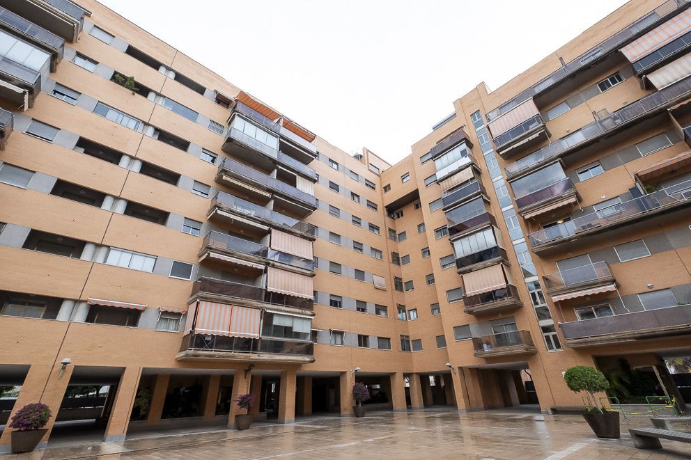 Exterior view of Flat for sale in Málaga Capital  with Air Conditioner, Heating and Storage room