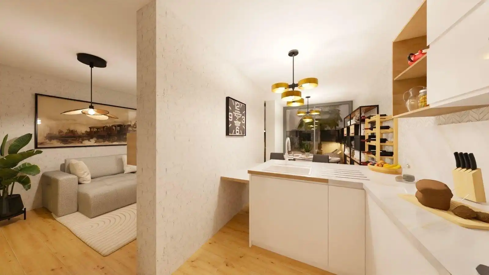 Habitación de Casa adosada en venta en Torrelavega  con Jardín privado, Terraza y Trastero