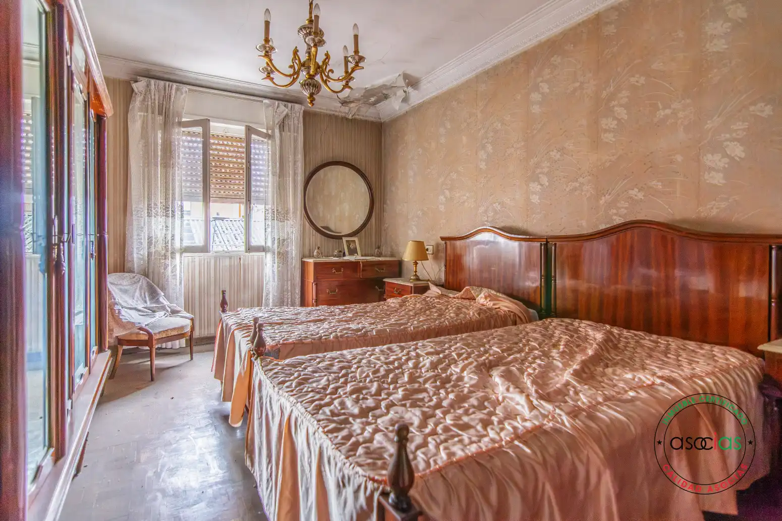 Bedroom of Attic for sale in Langreo  with Heating and Furnished