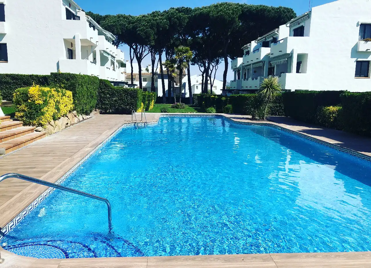 Swimming pool of Apartments for rent in Pals  with Heating, Terrace and Furnished