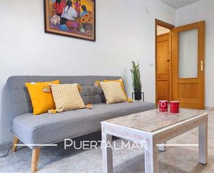 Sala d'estar de Pis de lloguer en Alicante / Alacant amb Terrassa, Moblat i Forn