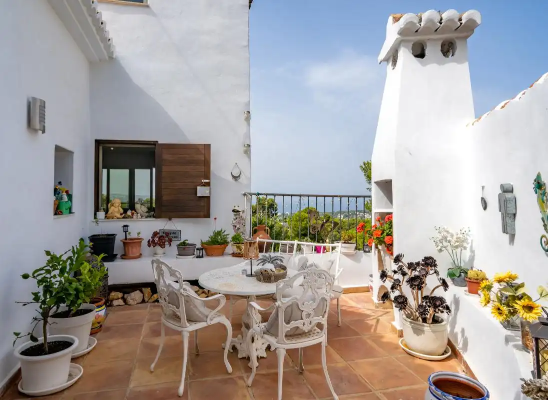 Terrassa de Casa o xalet en venda en Jávea / Xàbia amb Aire condicionat, Calefacció i Jardí privat