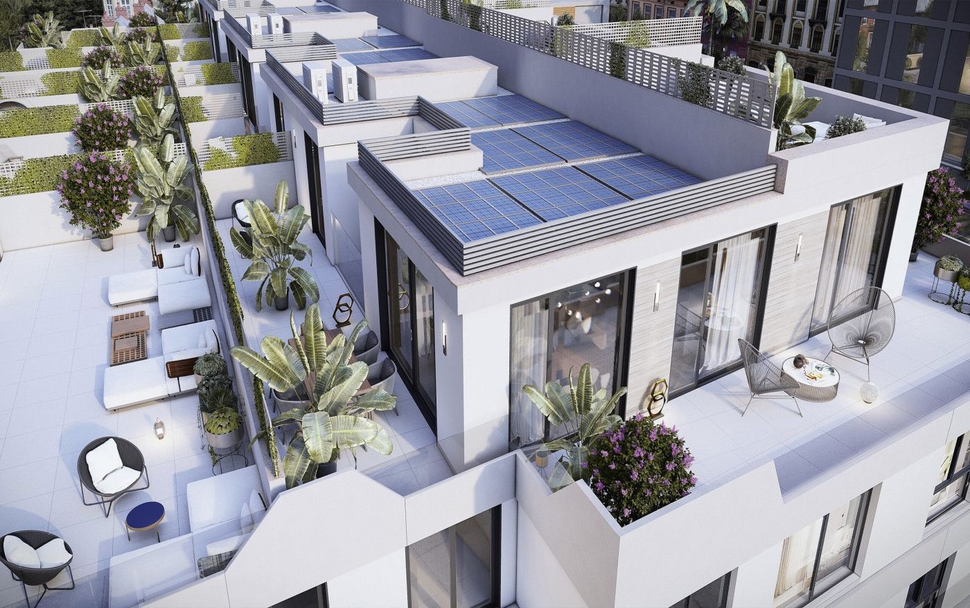 Exterior view of Apartment for sale in Mijas  with Air Conditioner, Terrace and Swimming Pool