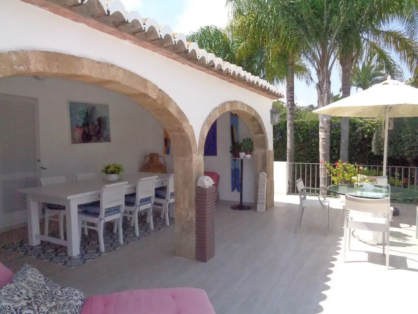 Terrassa de Casa o xalet en venda en Jávea / Xàbia amb Aire condicionat, Calefacció i Jardí privat