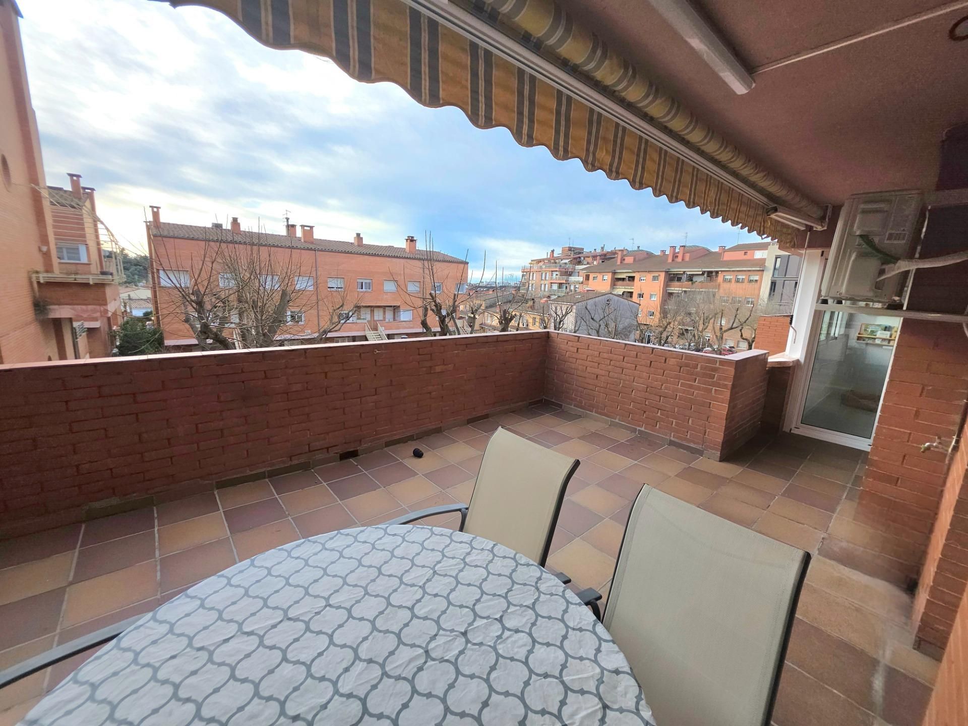 Terrace of Flat for sale in Castellar del Vallès  with Air Conditioner, Heating and Parquet flooring
