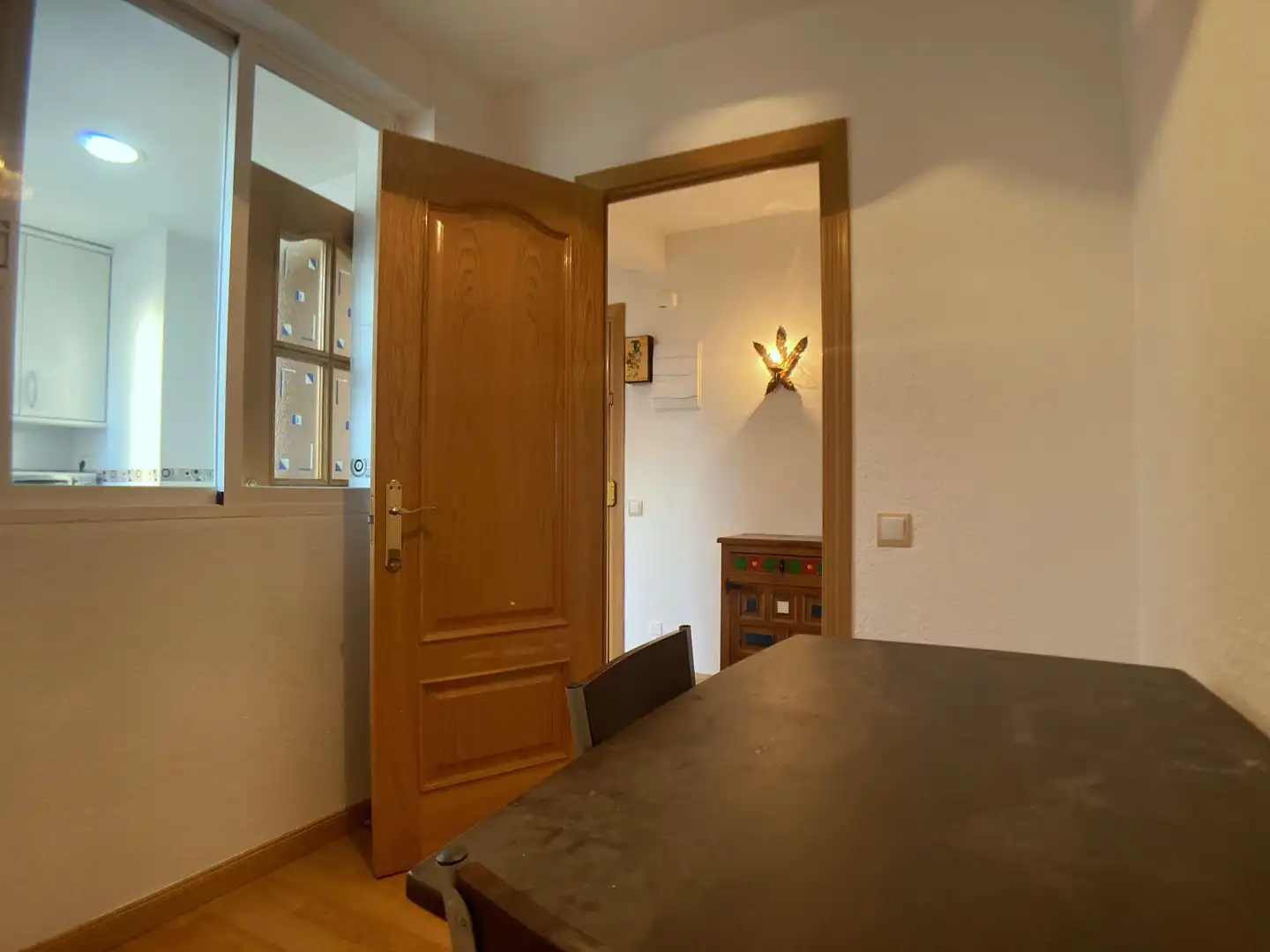 Dining room of Flat for rent in Móstoles  with Air Conditioner, Heating and Parquet flooring