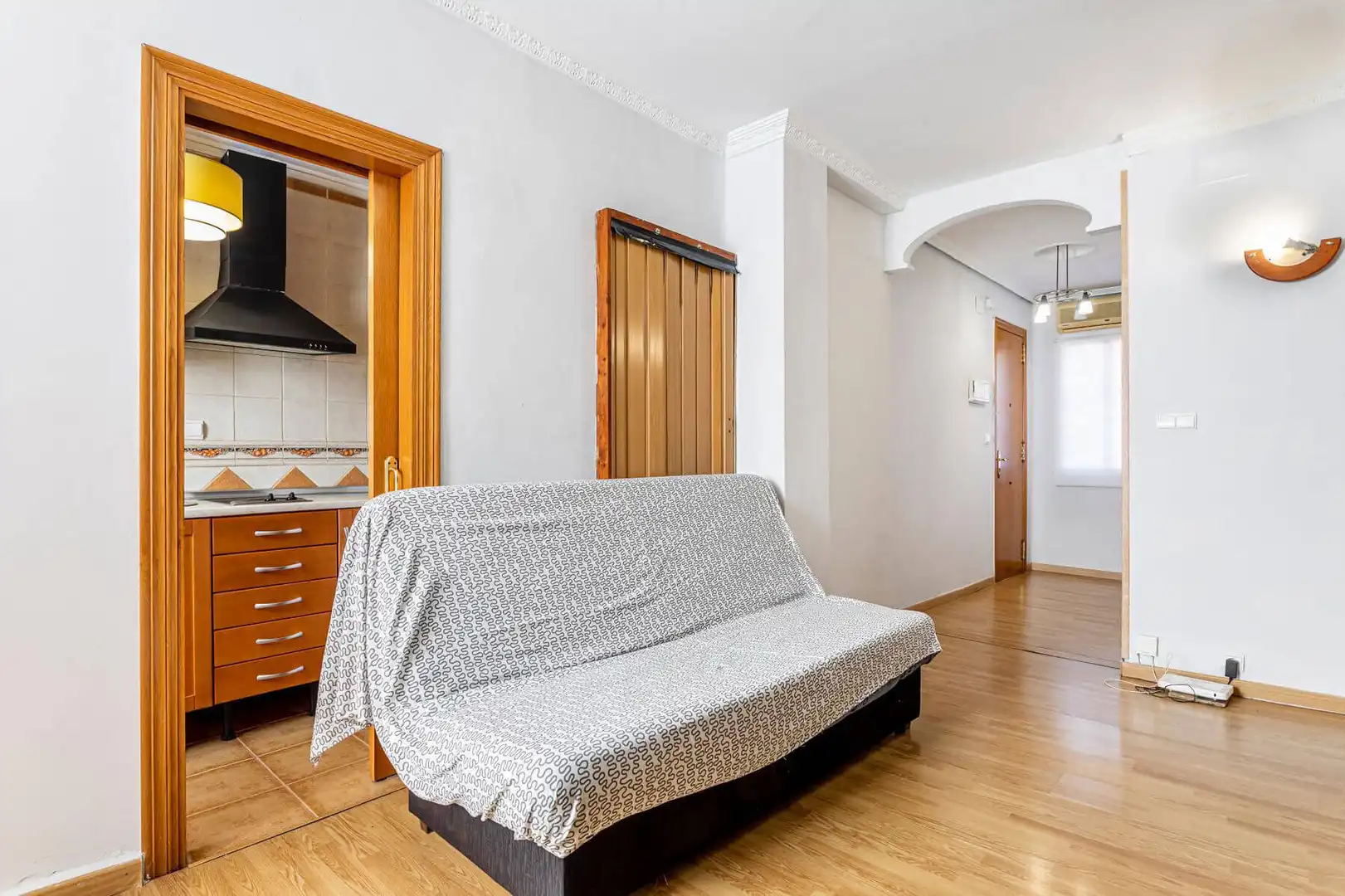Wohnzimmer von Dachboden zum Verkauf in Valencia mit Klimaanlage und Terrasse