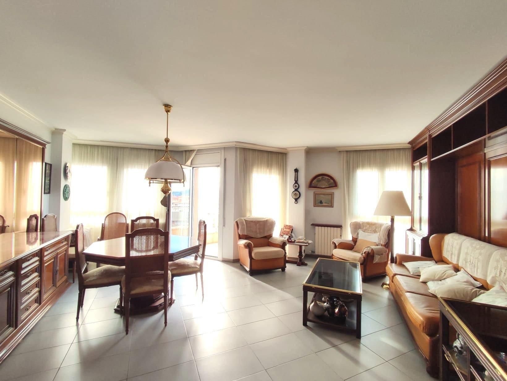 Sala de estar de Piso en venta en Manresa con Aire acondicionado, Calefacción y Terraza