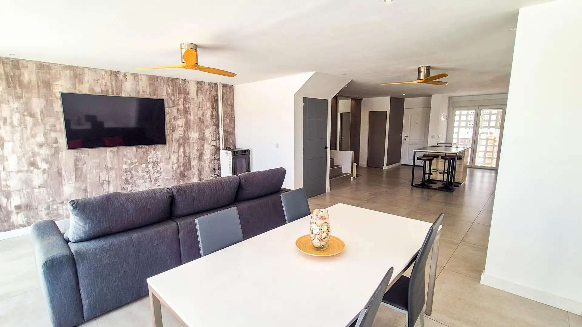 Living room of Detached homes for sale in Mijas  with Community pool