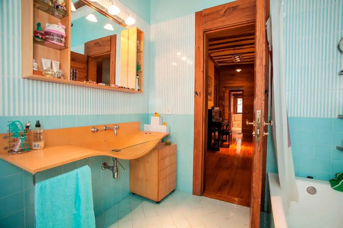 Baño de Casa o chalet en venta en Mazcuerras con Jardín privado y Piscina