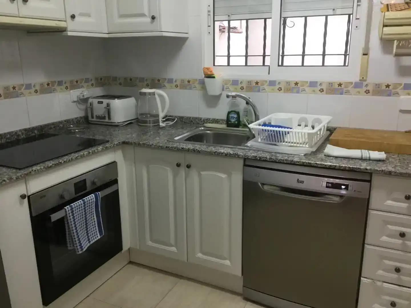 Küche von Maisonette zur Miete in San Javier mit Klimaanlage, Schwimmbad und Möbliert
