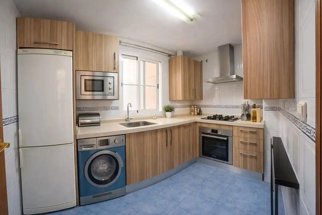 Kitchen of Flat for rent in La Línea de la Concepción