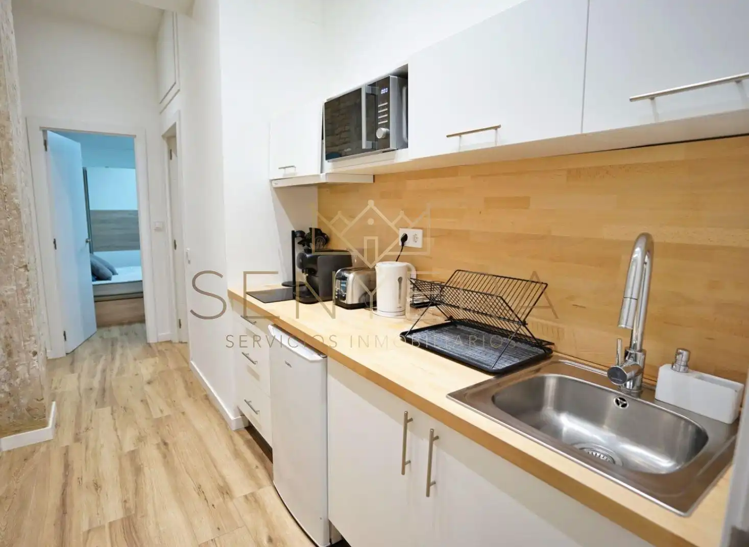 Cocina de Planta baja en venta en Valencia con Aire acondicionado y Terraza