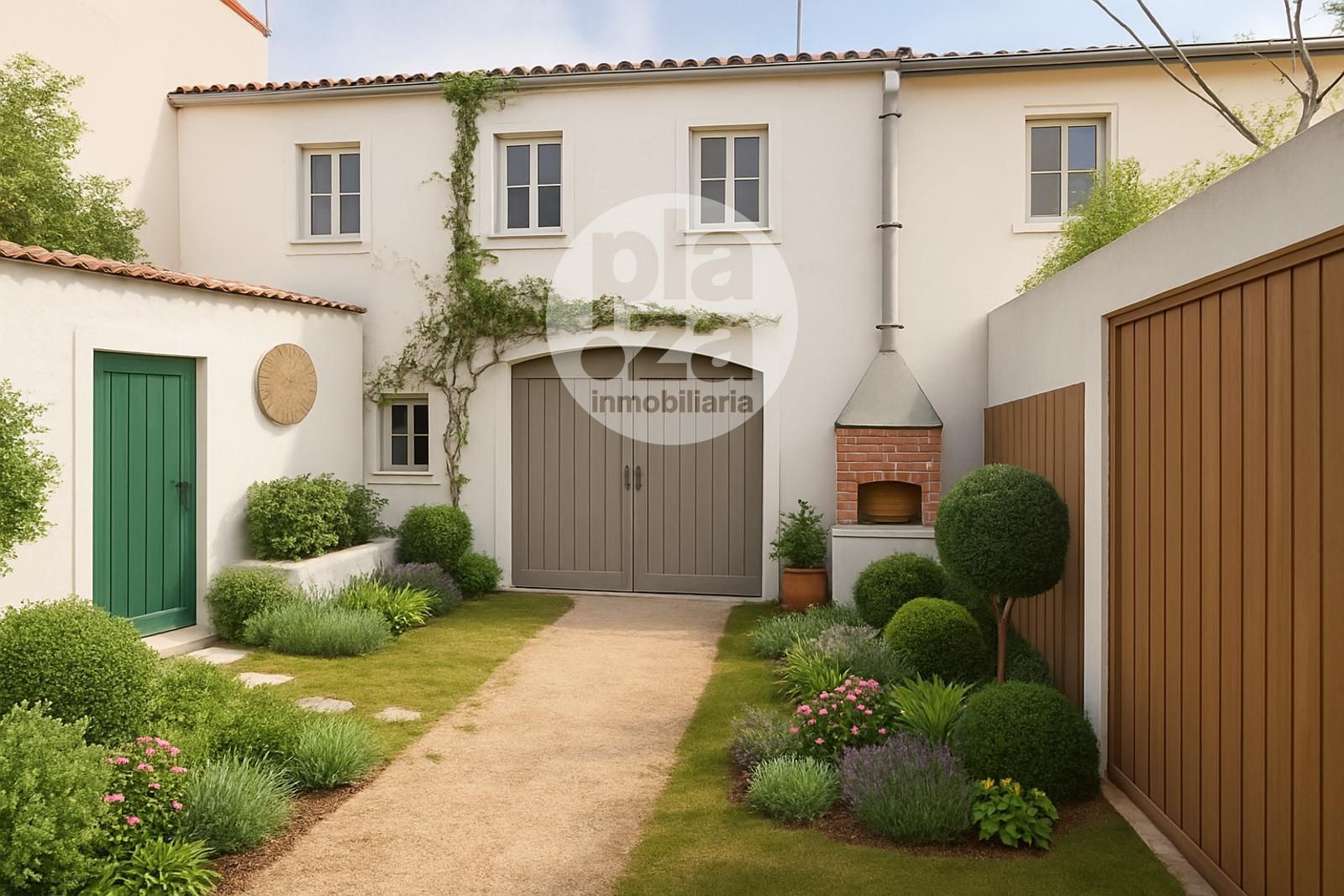 Exterior view of House or chalet for sale in Burgos Capital  with Heating, Private garden and Storage room