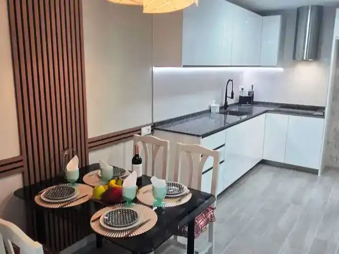 Kitchen of Flat for rent in Alicante / Alacant  with Air Conditioner and Balcony