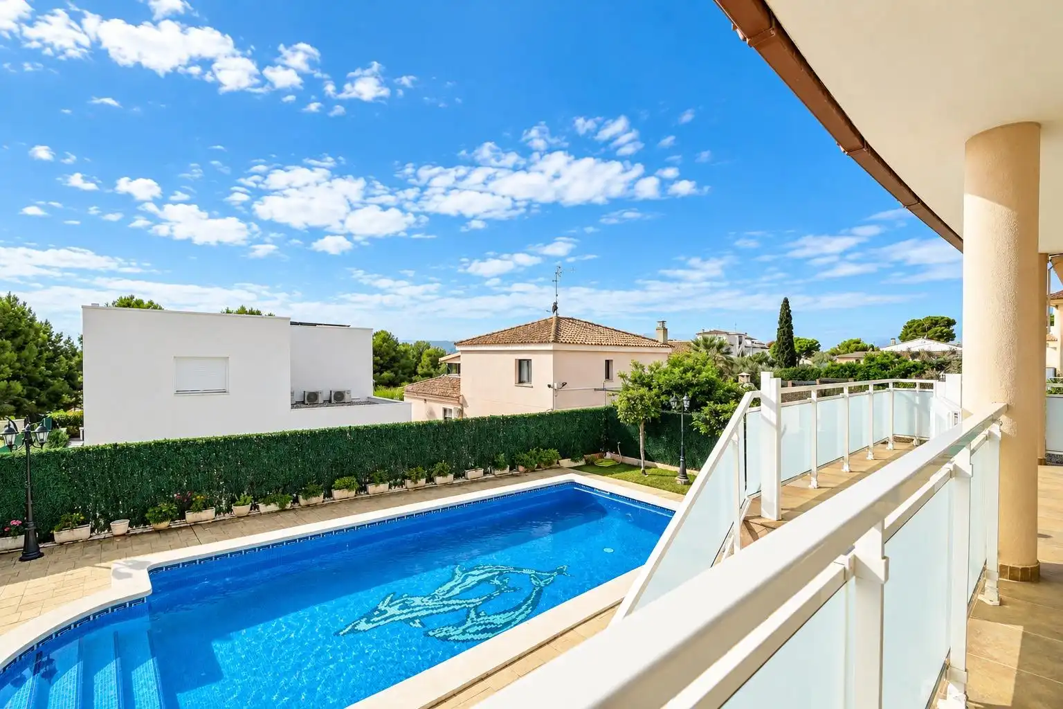 Piscina de Casa o chalet en venta en Cunit Residencial