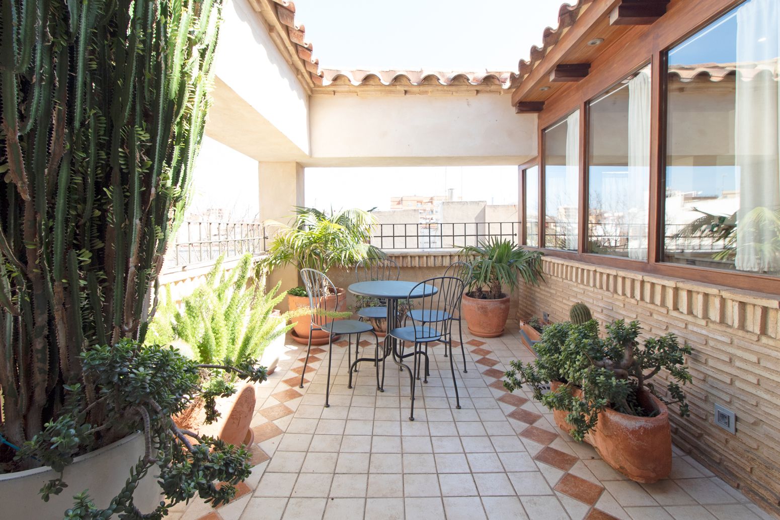Terrassa de Casa o xalet en venda en Sagunto / Sagunt amb Aire condicionat, Terrassa i Balcó