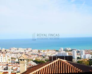 Exterior view of Single-family semi-detached for sale in Benalmádena  with Air Conditioner and Terrace