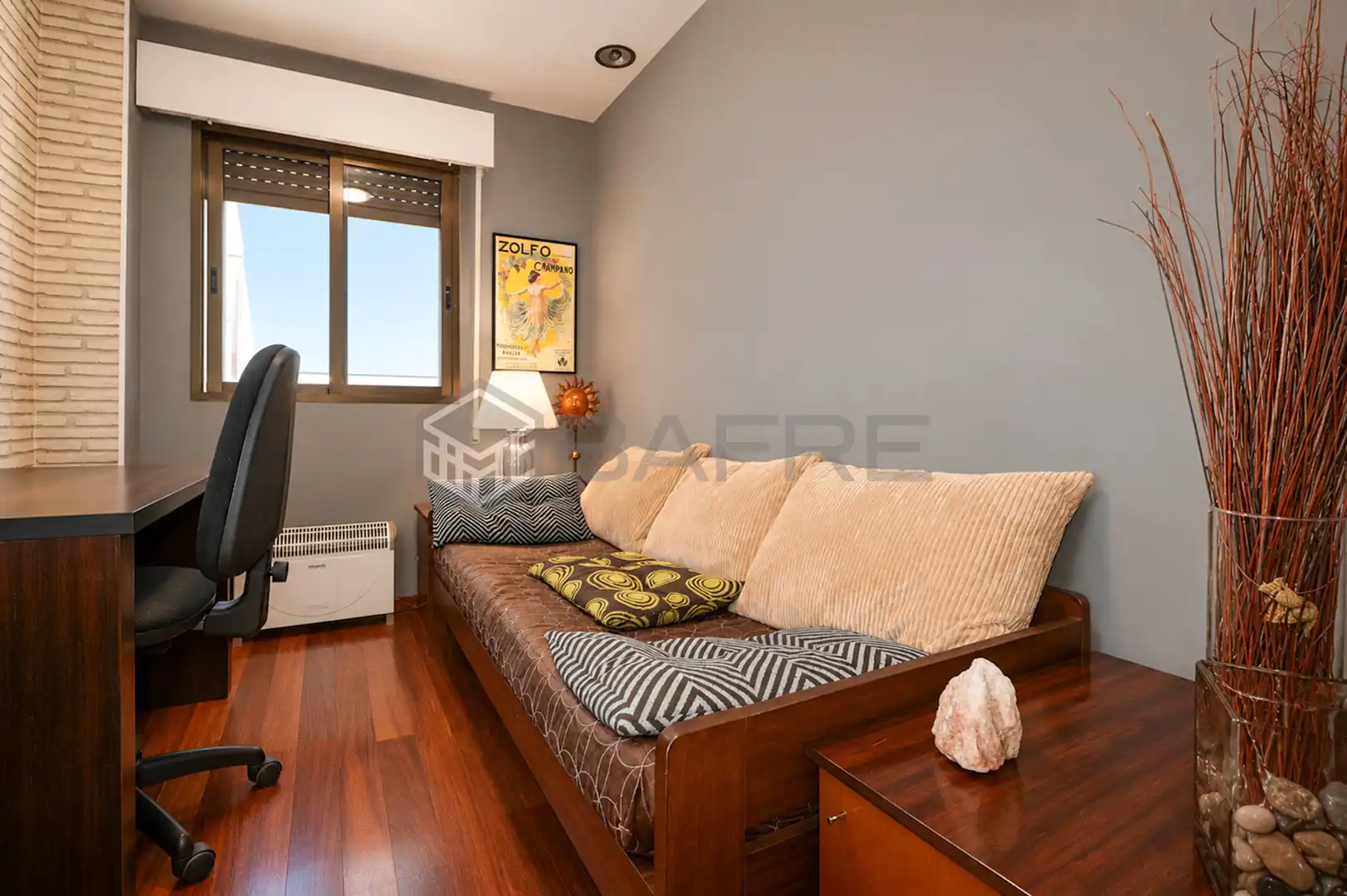 Bedroom of Flat for sale in Madrid  with Air Conditioner and Balcony