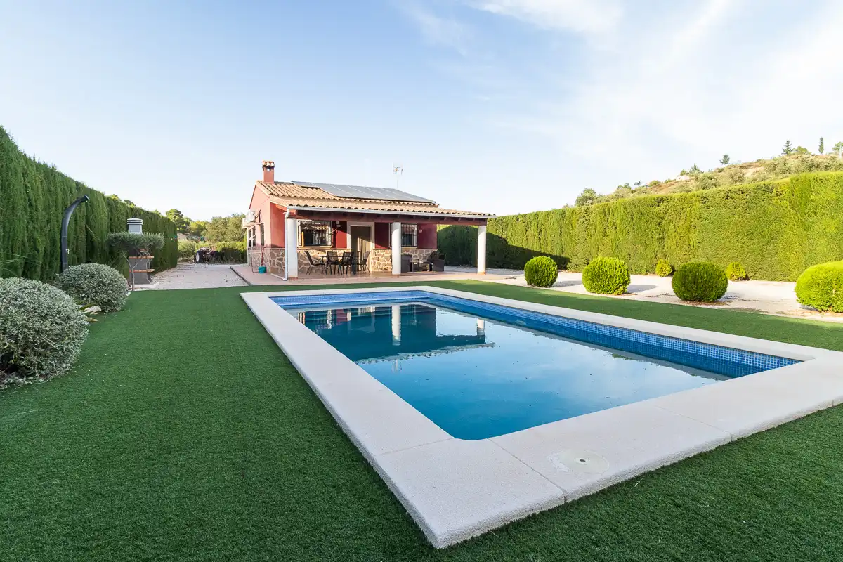 Piscina de Casa o chalet en venta en Pliego con Aire acondicionado, Calefacción y Trastero