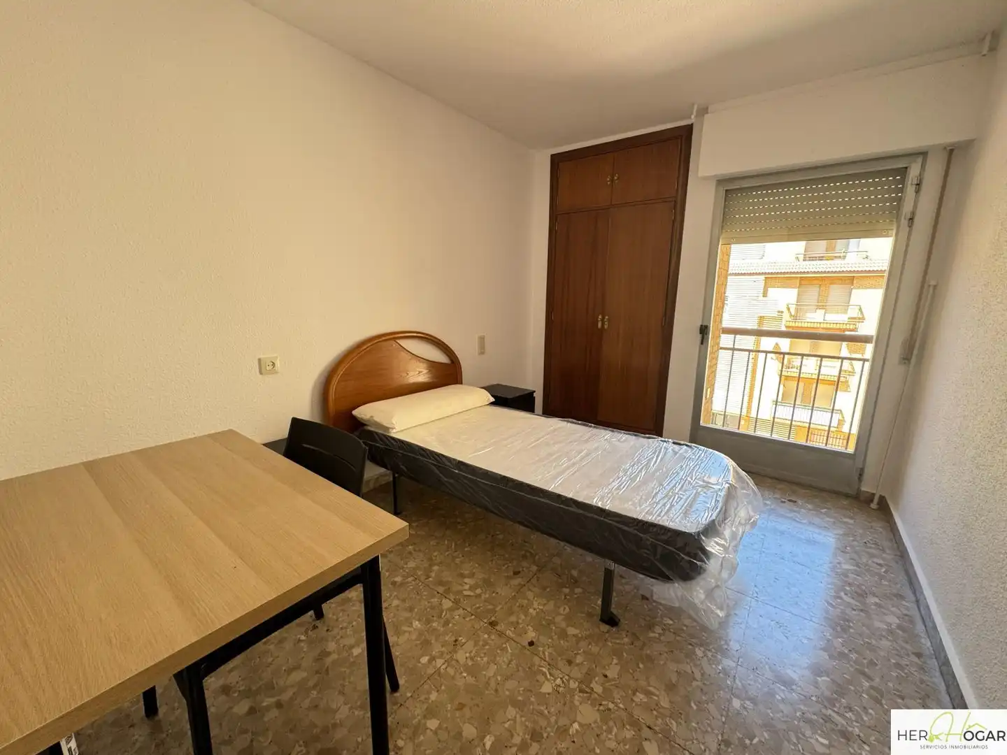 Schlafzimmer von Wohnung zur Miete in Toledo mit Klimaanlage, Heizung und Parkett