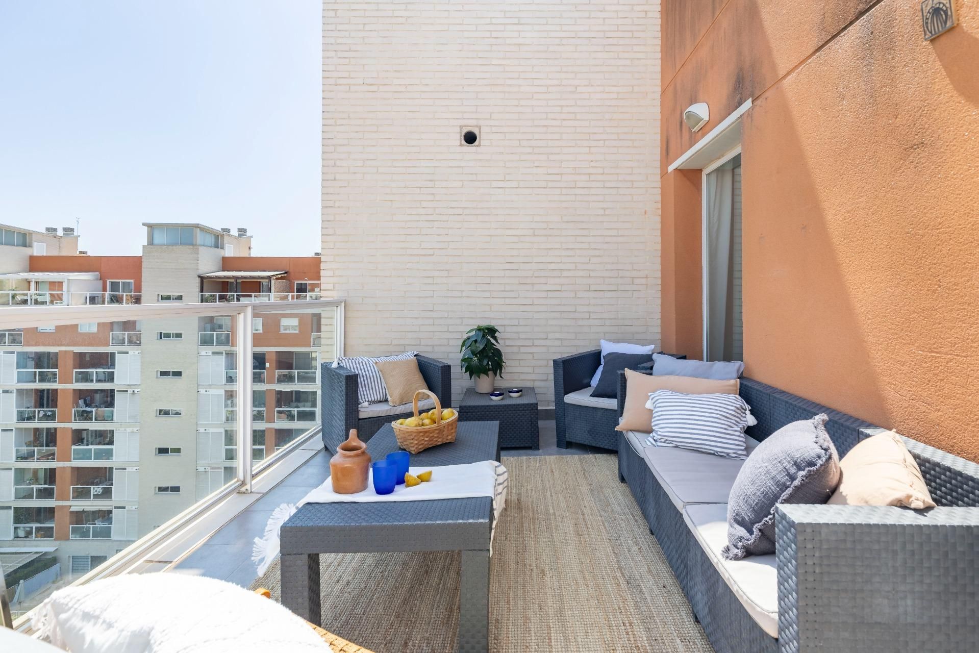 Terrace of Attic for sale in Paterna  with Air Conditioner, Heating and Private garden