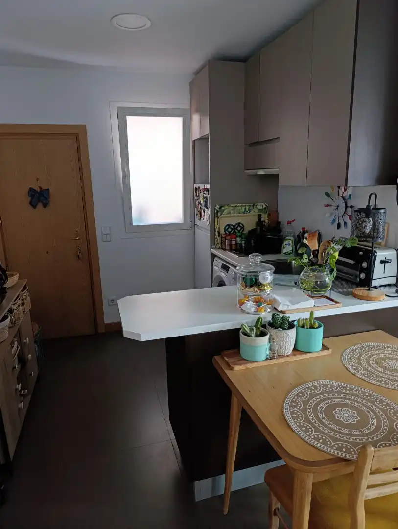 Kitchen of Flat for sale in Madrid  with Air Conditioner