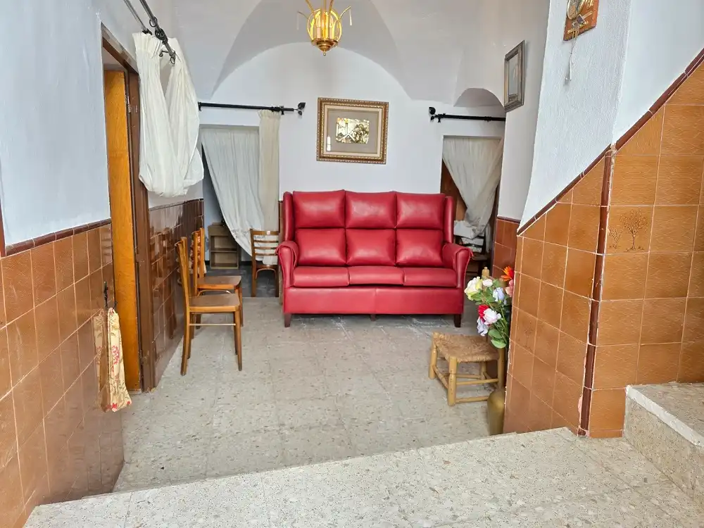 Sala de estar de Casa o chalet en venta en Brozas con Terraza, Trastero y Amueblado