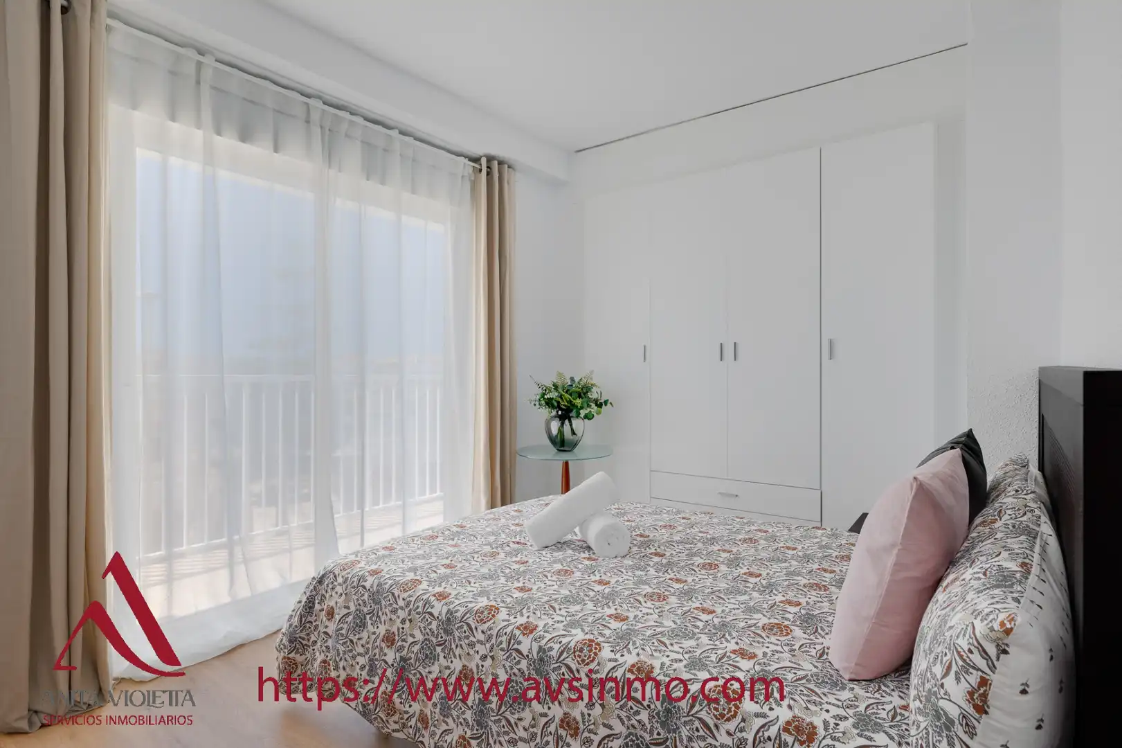 Bedroom of Apartments for rent in Pilar de la Horadada  with Air Conditioner, Heating and Terrace