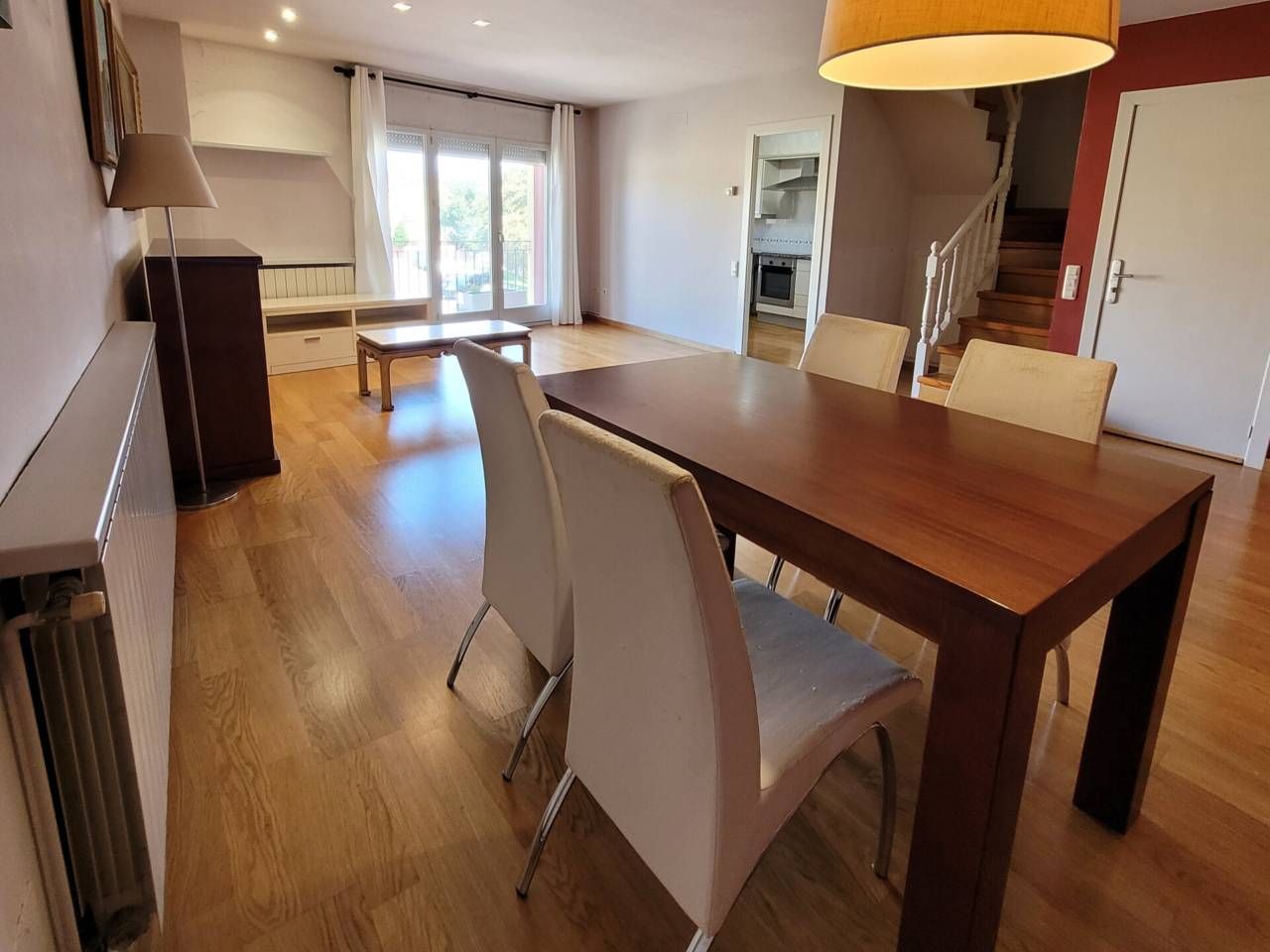 Dining room of Duplex for sale in Les Masies de Voltregà  with Heating, Parquet flooring and Terrace
