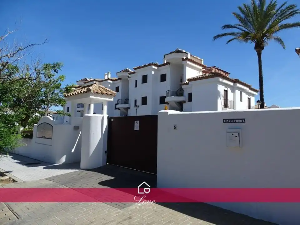 Exterior view of Apartments for sale in Chiclana de la Frontera  with Air Conditioner, Private garden and Community pool